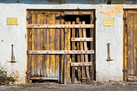 Old garage doors, Germany