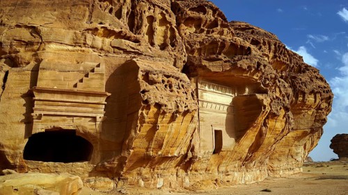 Saudi Arabia - Nabatean Tomb in Al Ula
