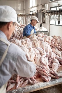 Production of salted ducks factory Nan Jing Ying Tao Yo Co. Ltd., for consumption in restaurants