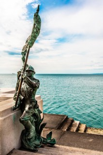 Monument to the Liberation of Italy, Trieste, harbour city on the Adriatic, Friuli, Italy, Trieste,