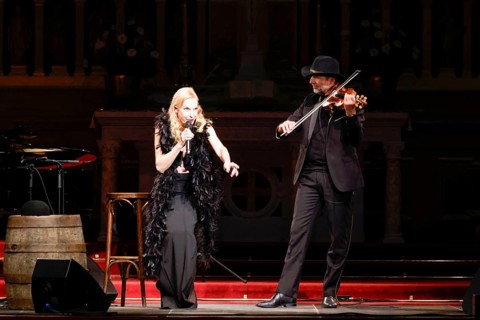 Ute Lemper in Berlin Cathedral on 06.02.2026 with the program Rendezvous with Marlene in honor of