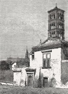 Basilica di Santa Pudenziana, Rome, Italy, 19th Century