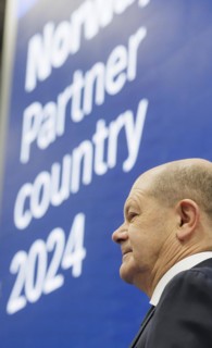 Olaf Scholz (SPD), Federal Chancellor, at the opening of the Hannover Messe Hannover, 22 April 2024