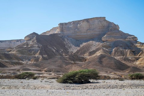 Limestone gorge of Wadi Shuwaymiyah, Dhofar, Oman