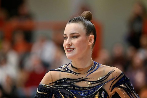 Darja Varfolomeev GER Portrait Rhythmic Gymnastics RSG Gymnastics Schmiden International 2026,