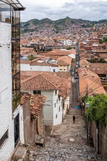 Armargura Street Stairs, Cusco, Peru