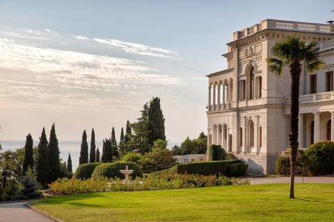 Livadia palace museum. Yaila. Crimea. Russia