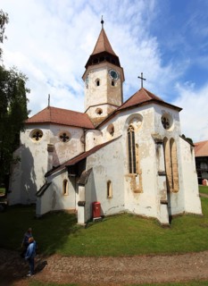 Fortified church of Tartlau, Prejmer, one of the best preserved fortified churches in Transylvania,