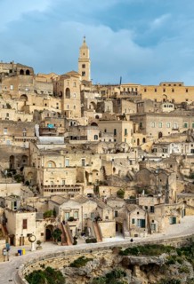 View of Matera, Sasso Caveoso, Basilicata, Italy