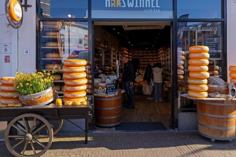 Cheese Shop, Gouda, Holland, Netherlands