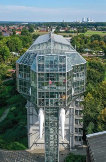 Hamm, North Rhine-Westphalia, Germany - The Maximilianpark in the Westphalian city of Hamm is a