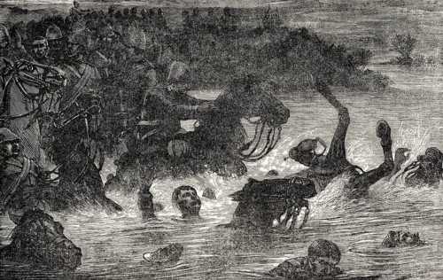 British 10th Royal Hussars in trouble, Kabul River, 31st March 1879, Second Afghan War, From