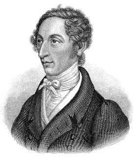 Carl Maria Friedrich Ernst von Weber, 1786 - 1826, a German composer, conductor and pianist,