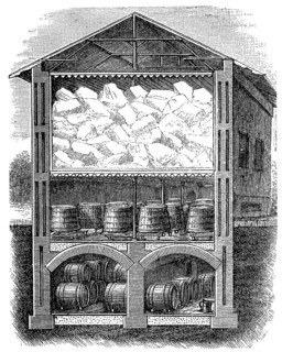 Traditional cold store, 1894, historisches Eishaus, Traditionelles Kühlhaus, 1894