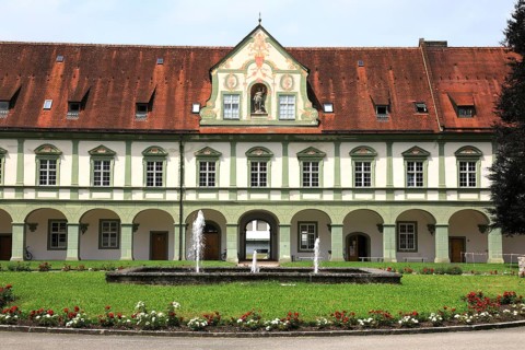 Benediktbeuern Abbey, former Benedictine Abbey, today a branch of the Salesians of Don Bosco,