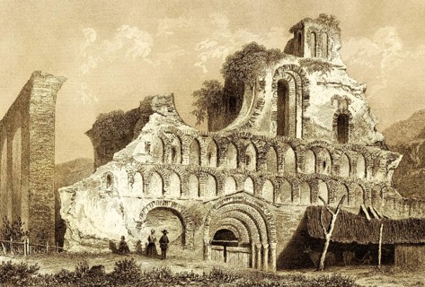 Ruin of St Botolph's Priory Abbey, Basilica, Church, Colchester, County Essex, Norman period,