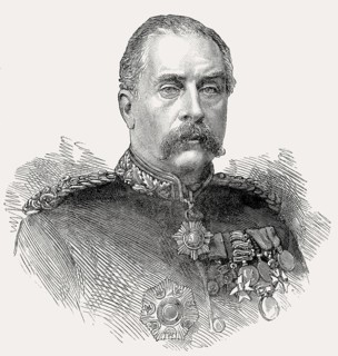 Major General Gerald Graham, 1831 – 1899, British Commander at the Battle of El Teb on 29th