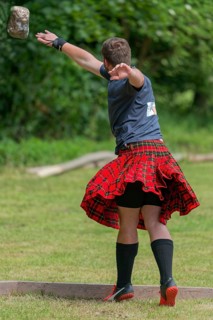 Highland Games Stone Pushing