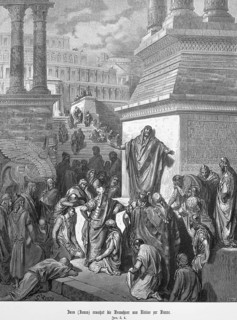 Jonah or Jonah admonishes the inhabitants of Nineveh to repent, in forty days Nineveh is a pile of