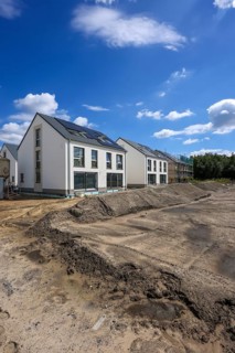 Castrop-Rauxel, North Rhine-Westphalia, Germany, Housing development in the Ruhr region. New-build