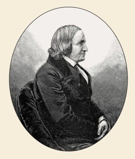 Portrait of Alfred Victor de Vigny, 1797, 1863, a French poet, playwright and novelist
