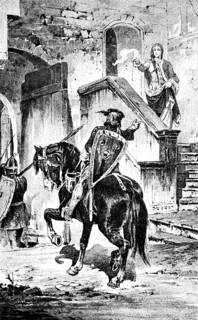Pictures from the life of a soldier, the troubadour takes his leave and goes into battle, artist,