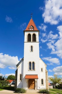 Evangelical Lutheran Church, St Paul's Church, church, sacred building, church tower, clock,