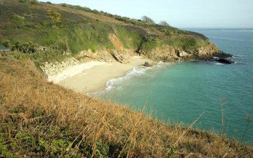 Belvoir bay and beach, Island of Herm, Channel Islands, Great Britain