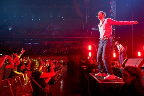 Michael Marco Fitzthum aka Marco Michael Wanda, Singer, Wanda, Indie Rock, Pop, Austria, live on