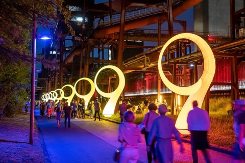 Extraschicht, Night of Industrial Culture, music, action, attractions, culture, art, show at 43