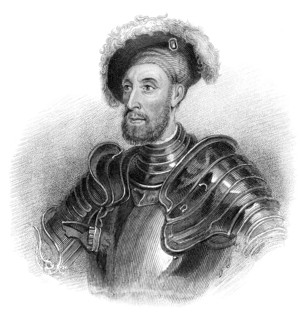 Sir Nicholas Carew oder Carewe, ca. 1496-1539, englischer Höfling und Diplomat