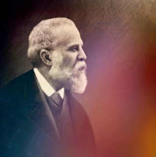 Portrait of Antoni Gaudí i Cornet, 1852 – 1926, Catalan architect and designer from Spain, the