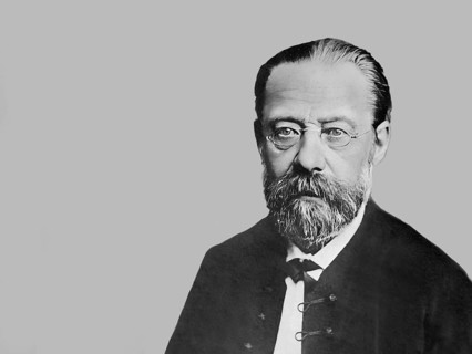 Bedrich Smetana, 1824 – 1884, Czech composer, digital edited according to a photograph