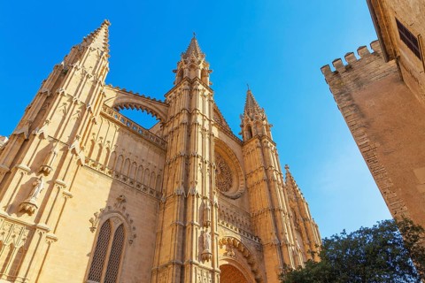 La Seu Cathedral, Palma de Mallorca, Mallorca, Balearic Islands, Spain