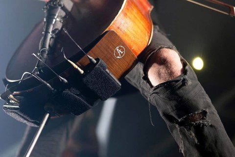 Perttu Kivilaakso from Apocalyptica live on Plays Metallica Vol.2 Tour 2024 at the Columbiahalle in
