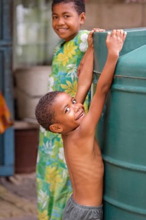 KIds, Nacula island, Fiji, South Pacific