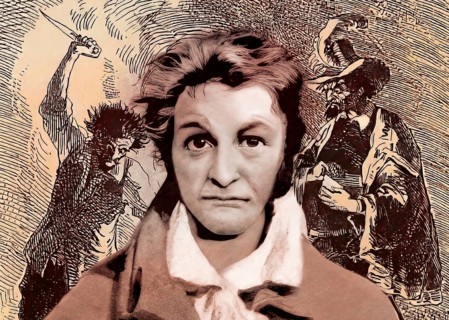 Ernst Theodor Amadeus Hoffmann, or E. T. A. Hoffmann, 1776 - 1822, German Romantic author of