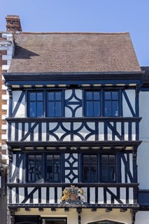 Timbered house, Tewkesbury, Gloucestershire, England, Great Britain