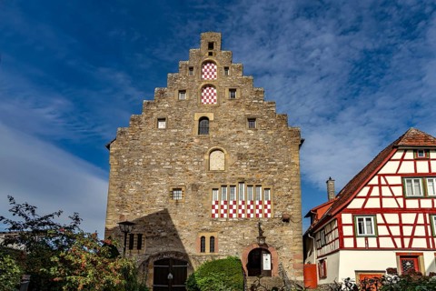 Historical Museum in the stone house in Bad Wimpfen, Kraichgau, Baden-Württemberg, Germany