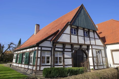 Ackerbürgerhaus, Burgsteinfurt, Steinfurt, Münsterland, North Rhine-Westphalia, Germany
