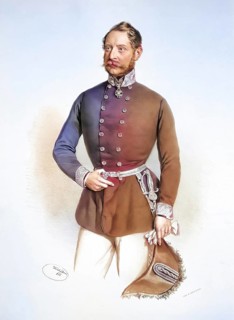 Heinrich Graf Attems (1813-1888), Head of the Governorate of Bratislava, Privy Councillor,