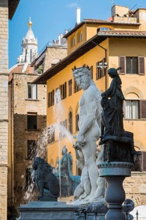 Neptune Fountain, sculpture, art, Renaissance, tourist attraction, monument, sculpture,