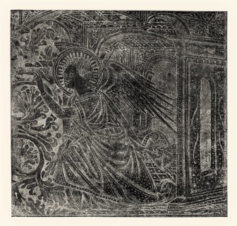 Angel of Annunciation, 1480, facsimile of the 19th century
