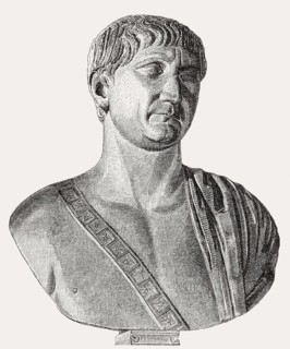 Trajan, Marcus Ulpius Traianus, 53, 117, Roman emperor from 98 until 117