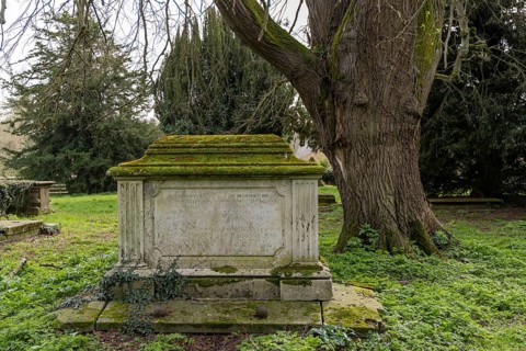 Tomb, cemetery, Buckingham, England, Great Britain