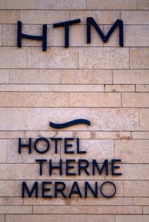 Logo, Hotel Terme Merano, Merano, Merano, South Tyrol, Autonomous Province of Bolzano, Italy