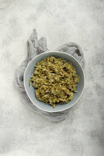 Jonjoli, Colchian klekachka, Georgian appetizer, pickled jonjoli, no people