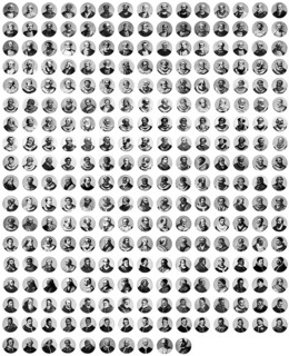 Portraits of all popes of the Catholic Church from 30 to 1914
