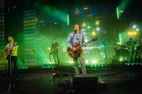 Gary Lightbody, lead singer of Snow Patrol live on The Forest Is The Path Tour at Tempodrom Berlin