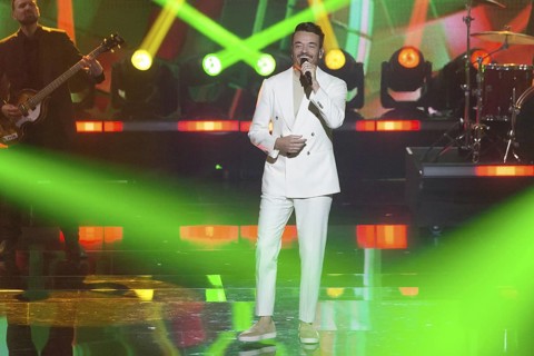 Giovanni Zarella at the Beatrice Egli Show in Studio Berlin Adlershof on 08.04.2025. The broadcast